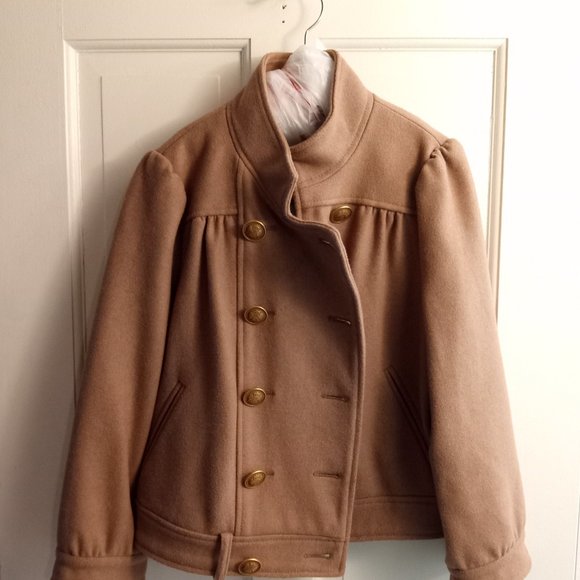 Anthropologie idra wool swing jacket size 0 - Picture 2 of 6